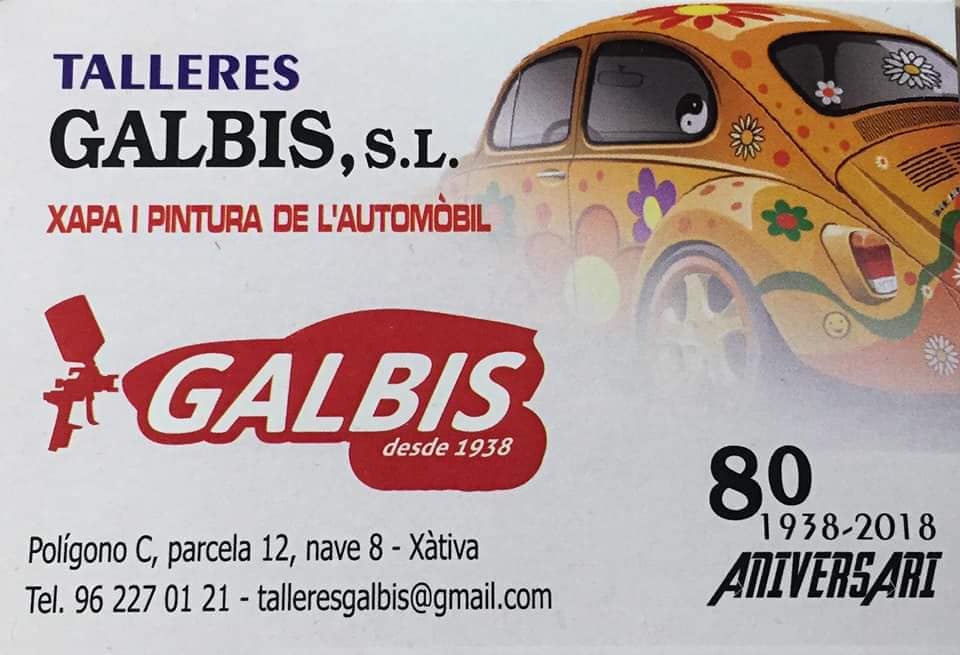 TALLERES GALBIS XATIVA